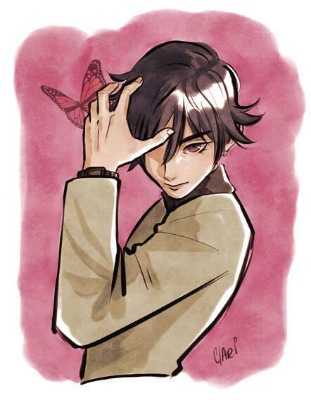 Naoya Toudou from Revelations Persona